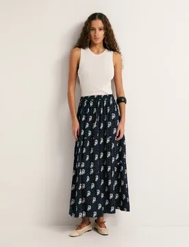 Sfera - Falda estampada - Sfera - FashionsVida