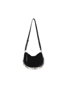 Ledertasche - Henkeltasche OSKAN schwarz damen