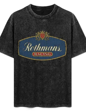 Rothmans Racing 1982 T-Shirt Basic Solid Color Short Sleeve Cotton Top - Aliexpress - FashionsVida