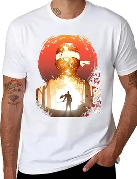 Tsushima Warrior T-Shirt t shirts for man cotton soft t shirt man casual T-Shirt - Aliexpress - FashionsVida