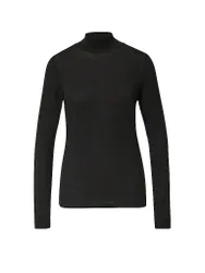Camiseta de cuello alto negro 40