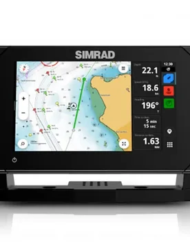 Nsx 3012 12´´ Fishing Plotter Black 320 x 185 x 151 mm unisex - Simrad - FashionsVida