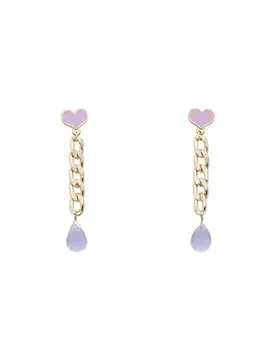 TAOLEI Ohrring Damen Lila -- Damen - TAOLEI - FashionsVida