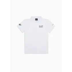 Ea7 Polo A Maniche Corte 8nbf23_bjemz White 8 Anni