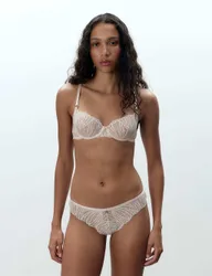 Peyton Lace Wired Bra (B-F) Light Pink female