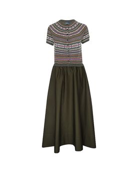 POLO Maxikleid olive S damen