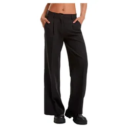 Pantaloni Wide Leg Black 31