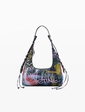 Bolso imprimé arty MATERIAL FINISHES U female - Desigual - FashionsVida