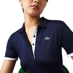 LACOSTE Polo Solid, navy 44