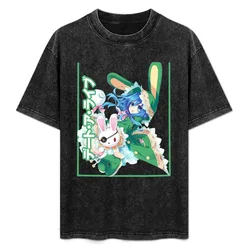 Yoshino Himekawa T-Shirt Breathable Basic Cotton T-Shirt