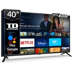 TV LED 100 cm (40") R40GLE17X Full HD, Smart TV, Inteligencia Artificial, Google Assistant