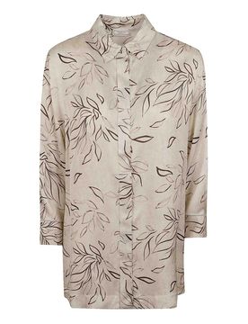 Camicia raso fluido di viscosa