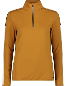 Sweat Damen Rollkragenpullover, braun D46
