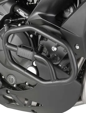 Paramotore tubolare nero Slider integrato TN4114 Per KA taglia un - GIVI - FashionsVida