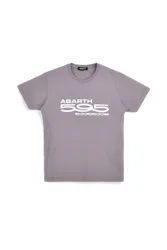 T-shirt grigia con stampa logo AH24SS102 M