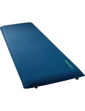 Matelas auto-gonflant et résistant - LuxuryMap Poseidon - Taille Large - Bleu - Thermarest - FashionsVida