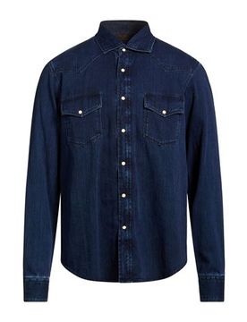 Camisa vaquera Hombre Azul marino 48 Hombre
