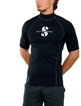 Rash Guard Manches Courtes Upf 80 T Flex Black S