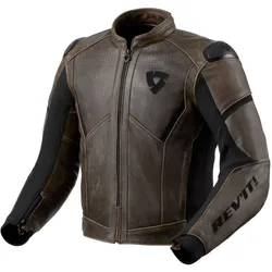 Giubbotto Moto Pelle PARALLAX Marrone taglia 48