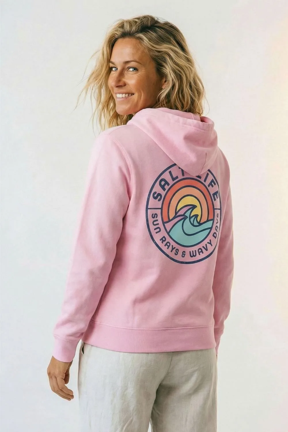 Rays For Days Womens Hoodie - - Size: L - Salt Life - FashionsVida