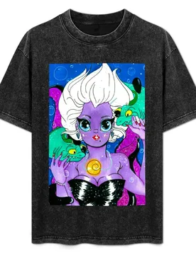 Sea Witch T-Shirt Basic Simple Design Short Sleeve Shirt - Aliexpress - FashionsVida