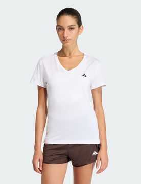 T-shirt Workout Essentials con scollo a V XS White