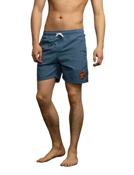 Short De Bain Classic Dot Dusty Blue M