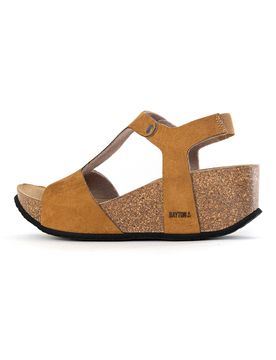 Bayton Sandalias 'Madrida' cognac