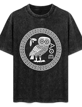Owl of Athena T-Shirt Long Lasting Casual T-Shirt - Aliexpress - FashionsVida