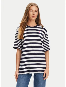 T-Shirt WUP0682 Dunkelblau Loose Fit S female - U.s. polo assn. - FashionsVida