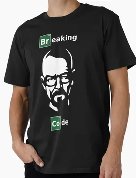 Breaking Code - White_Green Parody Design Gift t shirt for Programmers O-Neck Short Sleeve Graphic clothes All size tee S-6XL - Aliexpress - FashionsVida