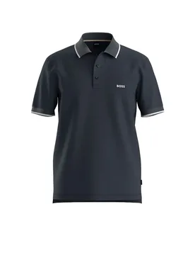 Polo à Manches Courtes Parlay 190 Dark Blue L - BOSS - FashionsVida