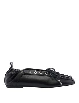 Ganni ballerine con occhielli