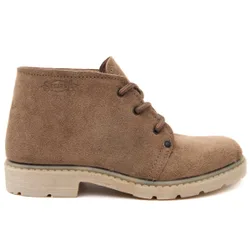 Unisex Quality Boot In Beige Leather - Size Uk 12