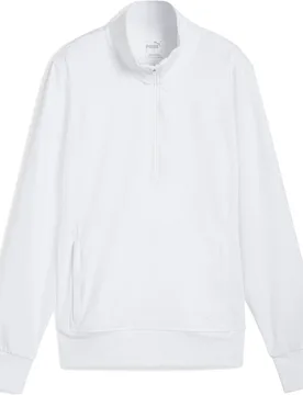 Layer Cloudspun Isla 1/4-Zip, weiss m - Puma - FashionsVida