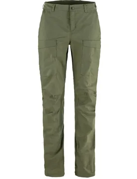 Abisko Hybrid Trail Damen Hose, grün 36R - Fjällräven - FashionsVida