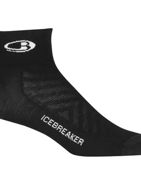 Run+_Ultralight Mini Damen Socken, schwarz 38-40 - Icebreaker - FashionsVida
