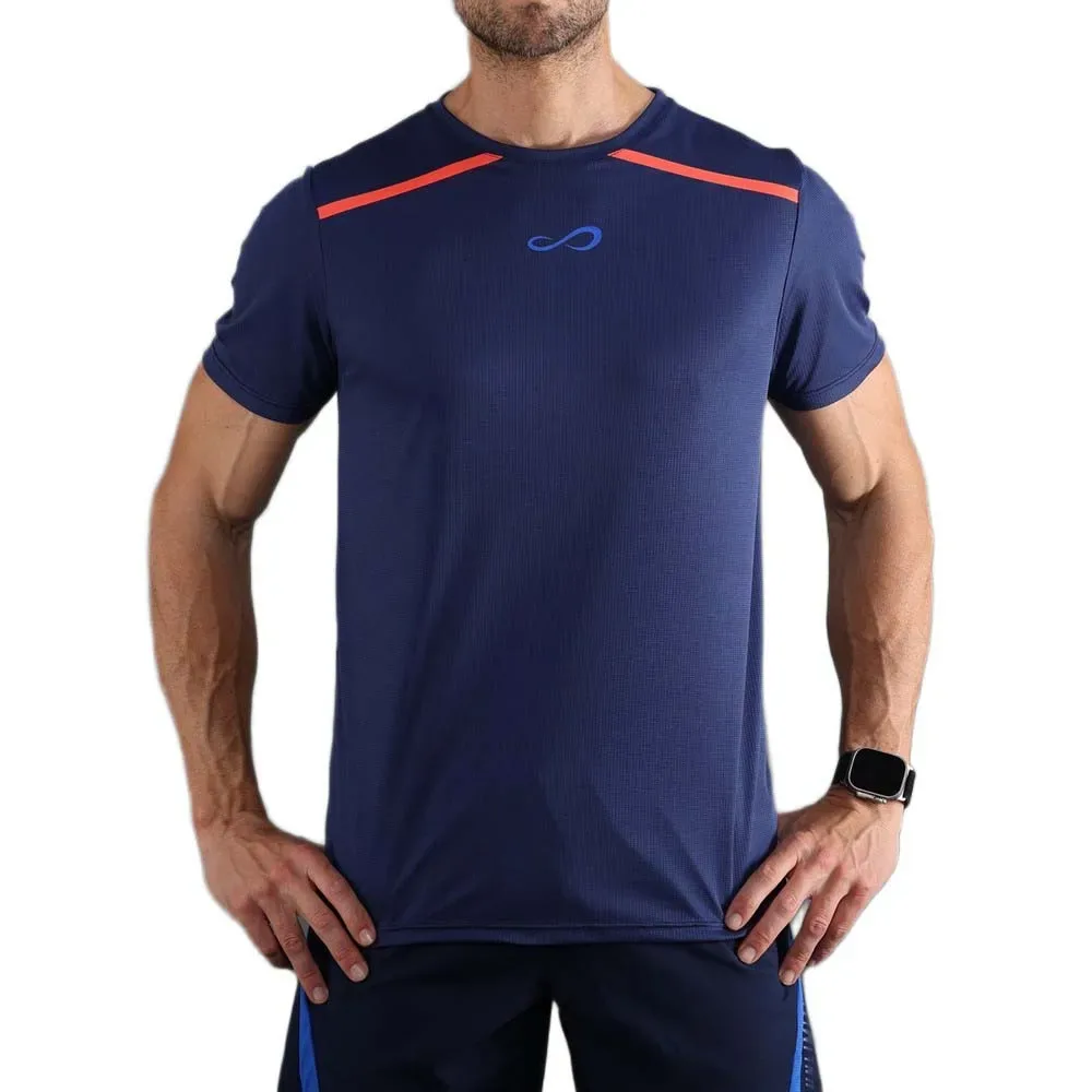Ace Rush Short Sleeve T-shirt Marine XL - Endless - FashionsVida