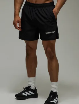 Herren Eine Weitere Wiederholung Performance 13cm Kurze Hose Black Größe XS - boohooMAN - FashionsVida