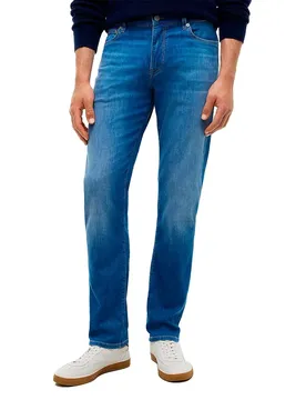 Jean Denton Mw0mw43166 Slim Straight Fit Jett Indigo 36