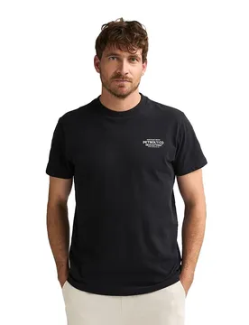 T-shirt à Manches Courtes M-1060-tsr743 Black S