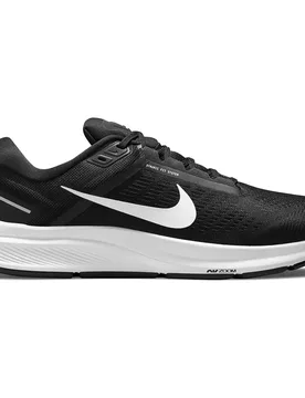 Air Zoom Structure 24 Running Shoes Black / White UK 9.5 Men - Nike - FashionsVida