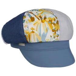 Summer Patchwork Newsboy Cap by - blue - Damen - Size: One Size