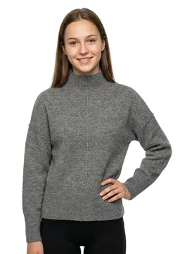 Maglione Balis Medium Grey Melange M - Yas - FashionsVida