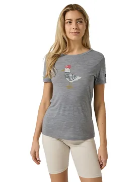 T-shirt à Manches Courtes Johnny Regular Fit Cashmere Grey Melange / Various XL
