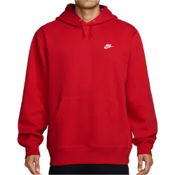 Nike club sudadera hombre Rojo (S)