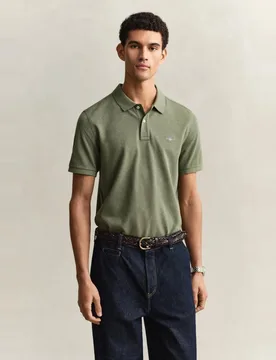 Polo piqué hombre talla grande preppy essentials - Gant - FashionsVida
