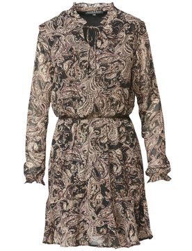 KOROSHI Vestido marrón / negro