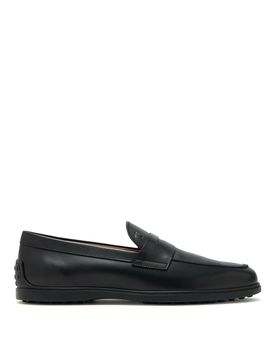 Mocassino In Vitello Con Maschere Monogram