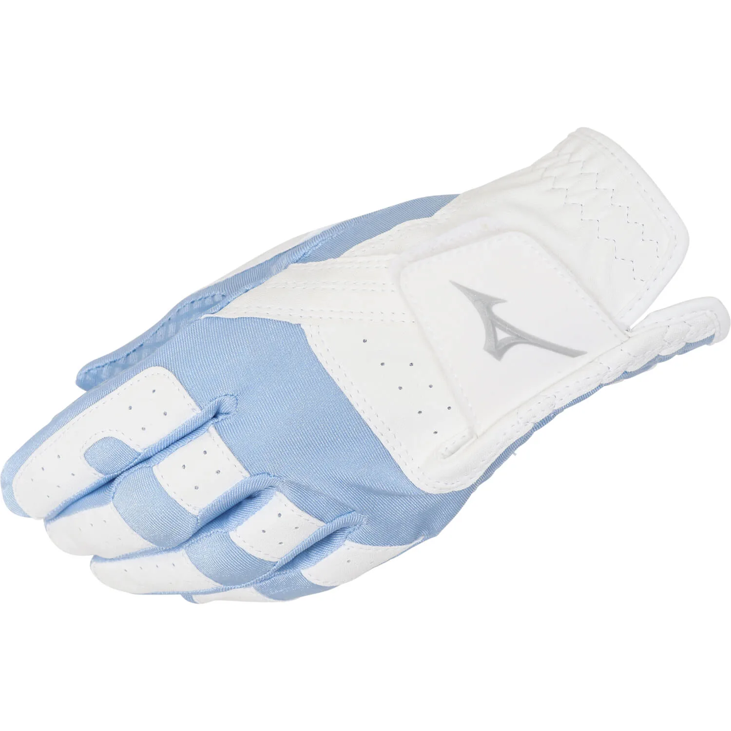 Handschuh Stretch, weiss/hellblau one_size_fits_all - Mizuno - FashionsVida